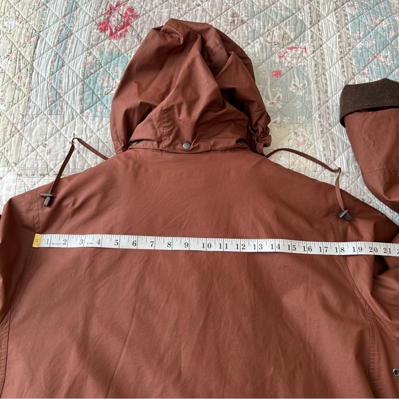 Junge Rust Jacket Size XL With Hood Lined - Picture 12 of 16